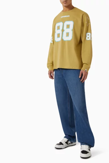 BAPE Football T-shirt in Cotton