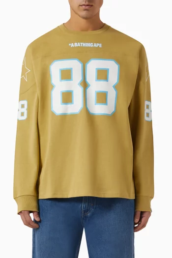 BAPE Football T-shirt in Cotton