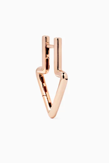 Mini Wander Single Earring in 14kt Rose Gold