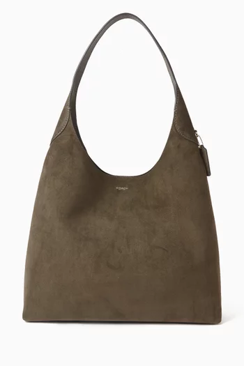 Brooklyn 39 Shoulder Bag in Suede