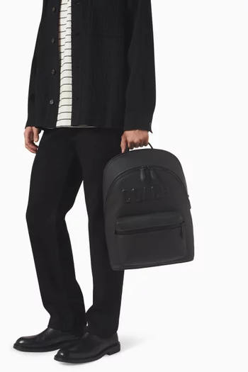 Charter Backpack in Pebbled Leather