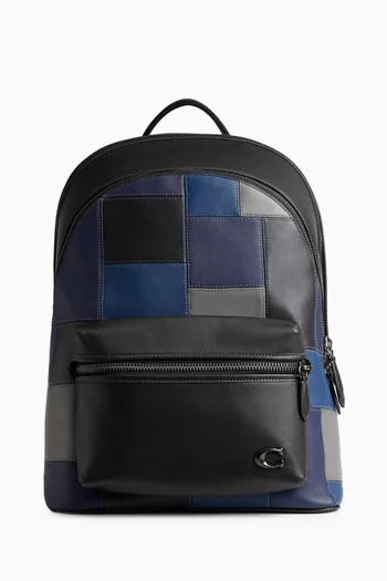 Charter Backpack in Patchwork Leather