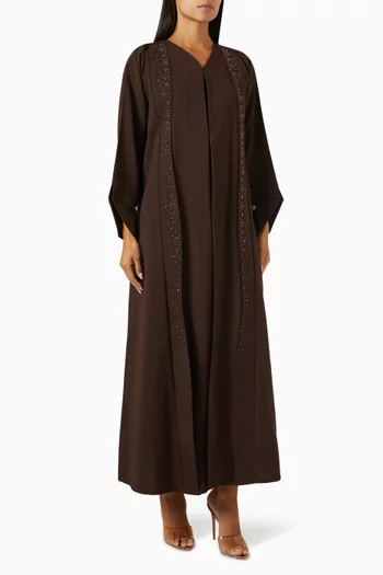 Bead Embellished Abaya