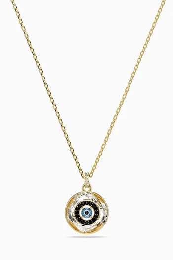 Symbolica Evil-eye Pendant Necklace in Gold-tone Metal