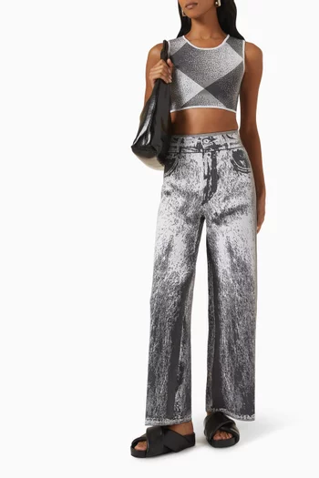 Jude Plaid Crop Top