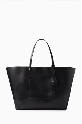 Diamond Tote Bag in Leather