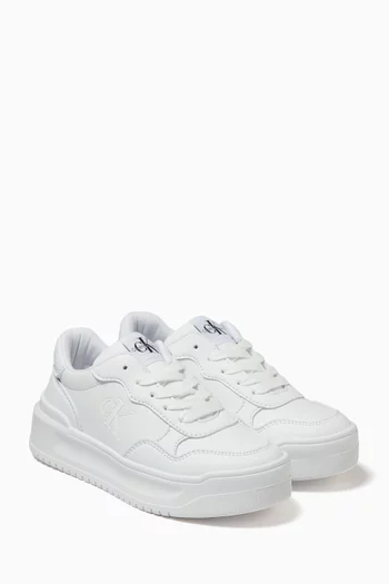 Daisy Low-cut Sneakers in Faux-leather