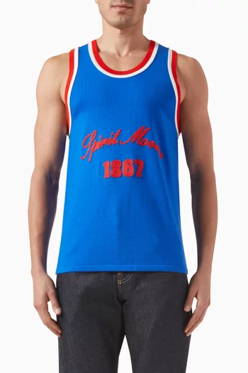 Founders Tank Top in Wool-silk