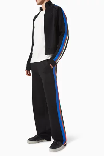 Tide Track Jacket in Viscose Blend