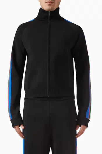 Tide Track Jacket in Viscose Blend