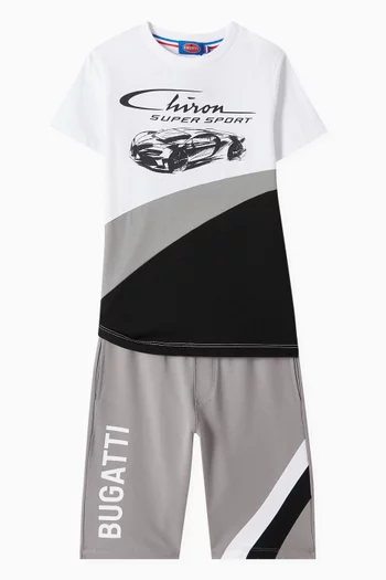 Chiron Super Sport Graphic T-shirt in Cotton