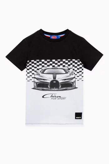 Chiron Pur Sport Graphic T-shirt in Cotton
