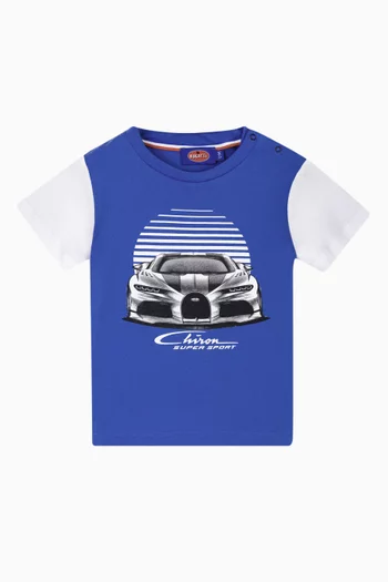 Chiron Super Sport Graphic T-shirt in Cotton