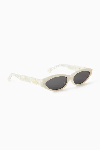 Quin Cat-eye Sunglasses in Acetate