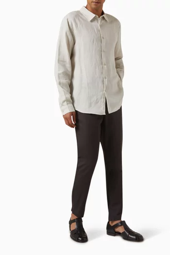 Traveler Pants in Linen-blend