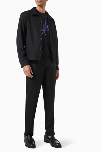 Hybrid Shirt in Kent Wool