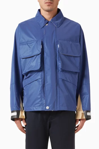 Marina Jacket in Nylon-canvas