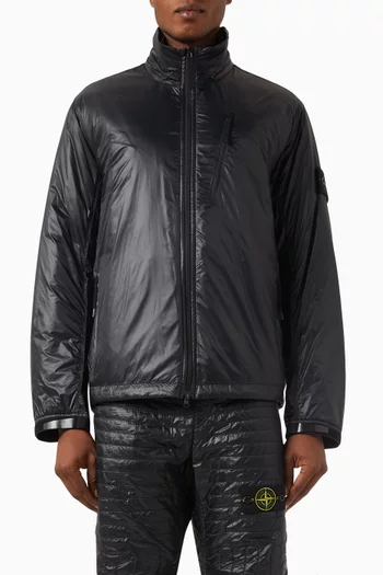 Logo Badge Jacket in Nylon