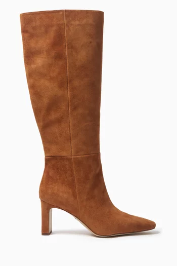 Sylvia 70 Knee-high Boots in Suede