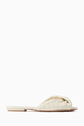 Blink Flat Sandals in Nappa Leather