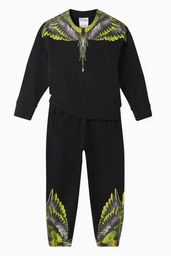 Icon Wings Crewneck Sweatshirt in Cotton