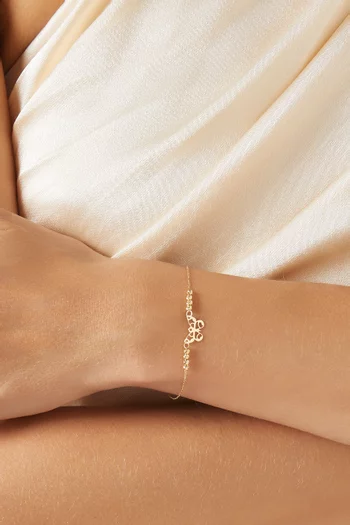 Berry Butterfly Bracelet in 18kt Gold