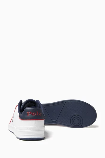 Heritage Court III Sneakers in Faux Leather