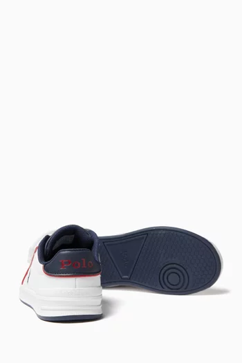 Heritage Court III Sneakers in Faux Leather