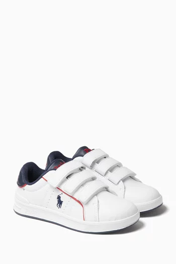 Heritage Court III Sneakers in Faux Leather