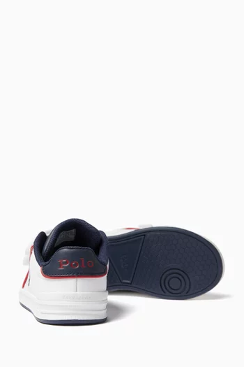 Heritage Court III Sneakers in Faux Leather