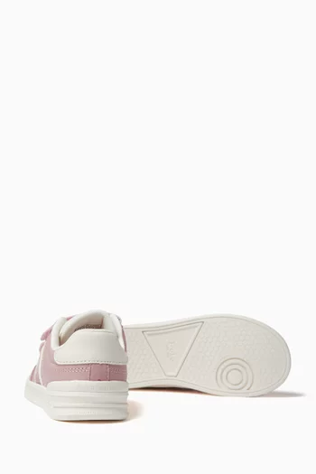 Heritage Court III Sneakers in Faux Leather