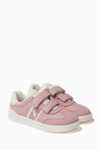 Heritage Court III Sneakers in Faux Leather