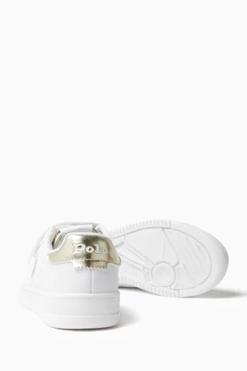 Masters Court Sneakers in Faux Leather