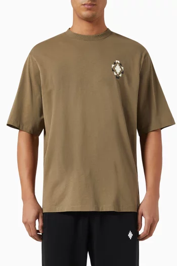 Bandana Cross-over T-shirt in Cotton