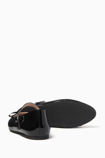Ellen Ballerinas in Patent Leather