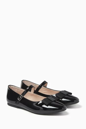 Ellen Ballerinas in Patent Leather