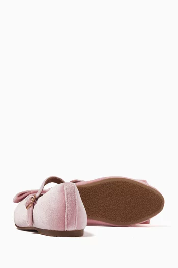 Ellen Ballet Flats in Velvet
