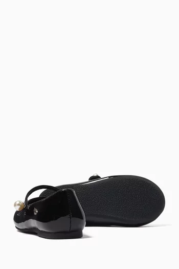 Elin Ballet Flats in Patent Leather