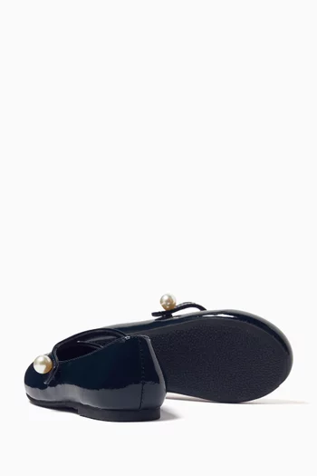 Elin Ballet Flats in Patent Leather