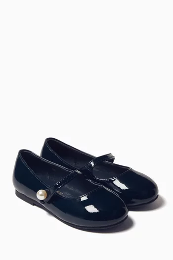 Elin Ballet Flats in Patent Leather