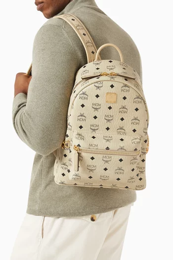 Stark Side Studs Backpack in Visetos