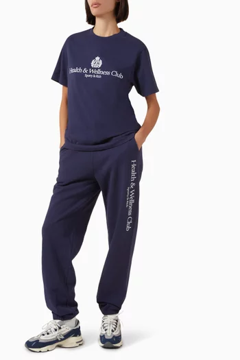 H&W Crest Sweatpants in Cotton