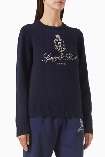 Vendome Sweater in Cotton-knit