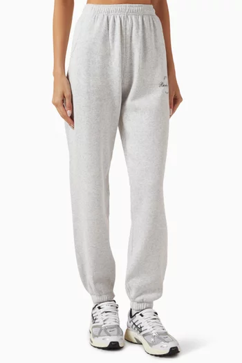 Beverly Script Sweatpants in Cotton Blend
