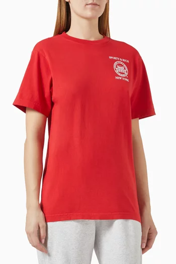 تي شيرت بطبعة NY Resort‏ قطن