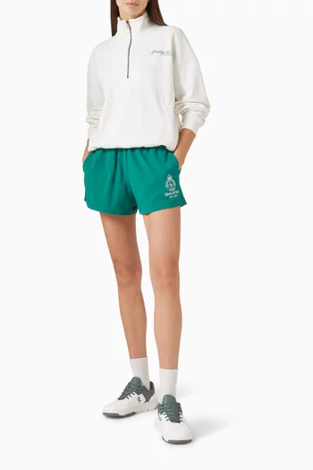 Syracruse Quarter Zip Sweatshirt in Cotton