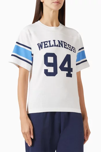 Wellness 94 Rugby T-shirt in Cotton