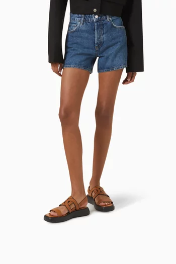 Kate Strap Sandals in Calfskin Leather