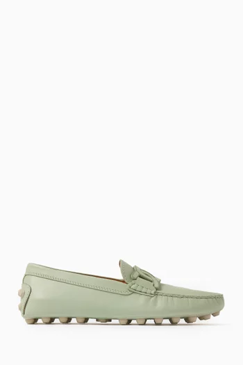Gommino Macro Loafers in Leather