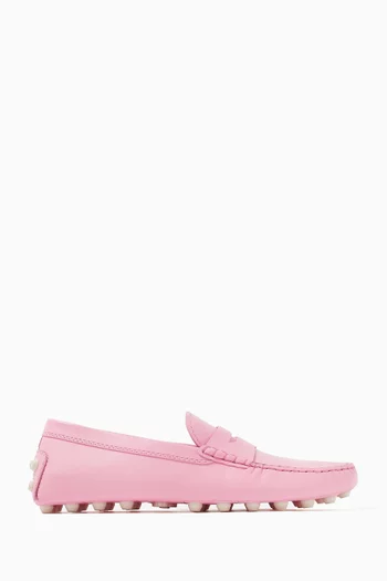Gommino Bubble Loafers in Leather
